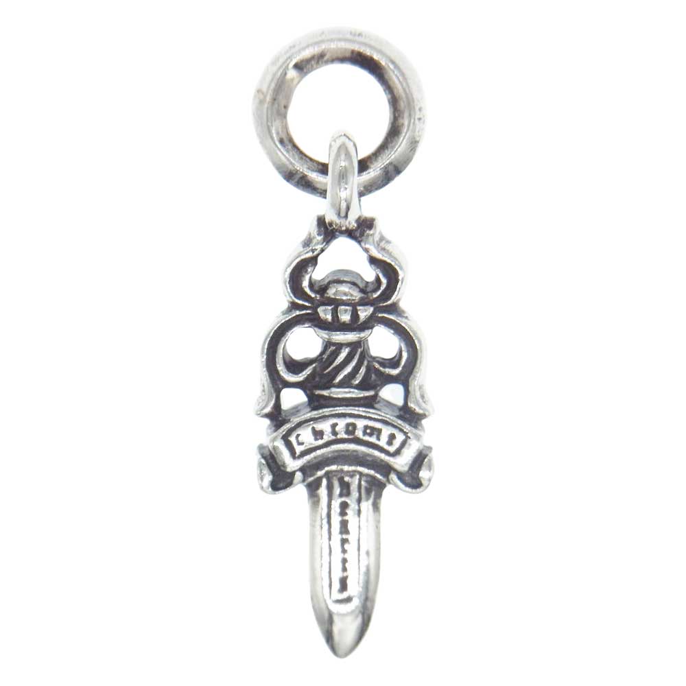 CHROME HEARTS クロムハーツ（原本無） #5 ダガー チャーム ペンダント シルバー系【中古】