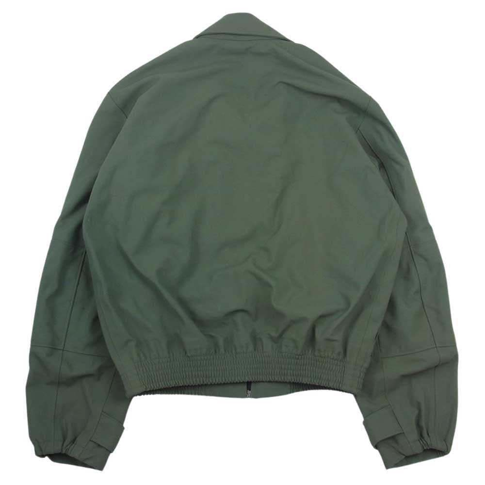 アメリカ軍 米軍 レプリカ CWU-106 フライト ジャケット グリーン カーキ系 M【中古】