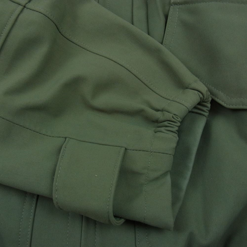 アメリカ軍 米軍 レプリカ CWU-106 フライト ジャケット グリーン カーキ系 M【中古】