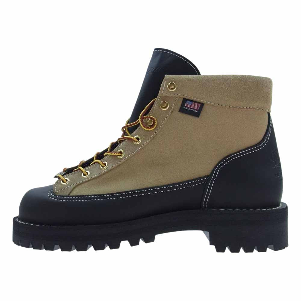 Danner ダナー 30116 DANNER LIGHT NORTHRUP ダナーライト ノースラップ スエード レザー マウンテン ブーツ ブラック系 ベージュ系 US8 EE【新古品】【未使用】【中古】