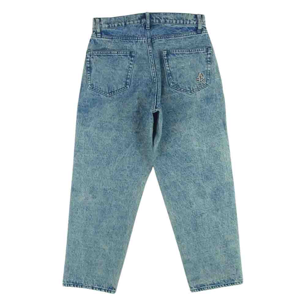 WIND AND SEA ウィンダンシー WDS-21S-PT-04 A32 (INVERT) Mid Rise Wide Tapered Jeans ミッド ライズ テーパード ジーンズ デニム パンツ ブルー系 Blue S 30【新古品】【未使用】【中古】