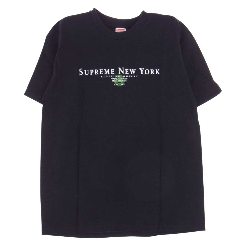 Supreme シュプリーム 22AW Tradition Tee Black ロゴ プリント トラディション Tシャツ ブラック系 M【新古品】【未使用】【中古】
