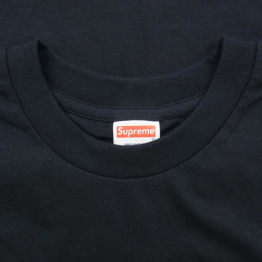 Supreme シュプリーム 22AW Tradition Tee Black ロゴ プリント トラディション Tシャツ ブラック系 M【新古品】【未使用】【中古】