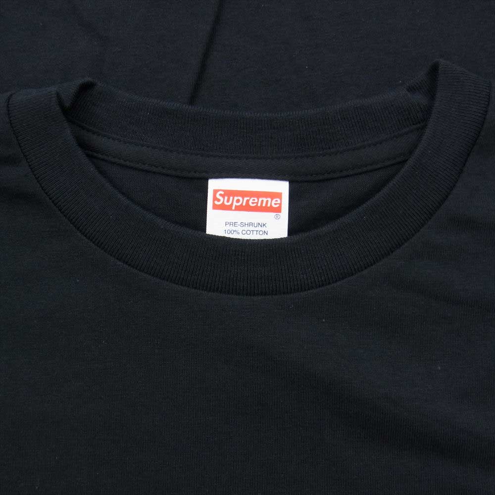 Supreme シュプリーム 23SS Location Tee Black ロケーション Tシャツ ブラック系 M【新古品】【未使用】【中古】