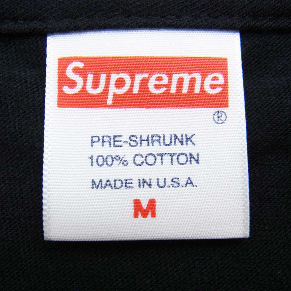 Supreme シュプリーム 23SS Location Tee Black ロケーション Tシャツ ブラック系 M【新古品】【未使用】【中古】