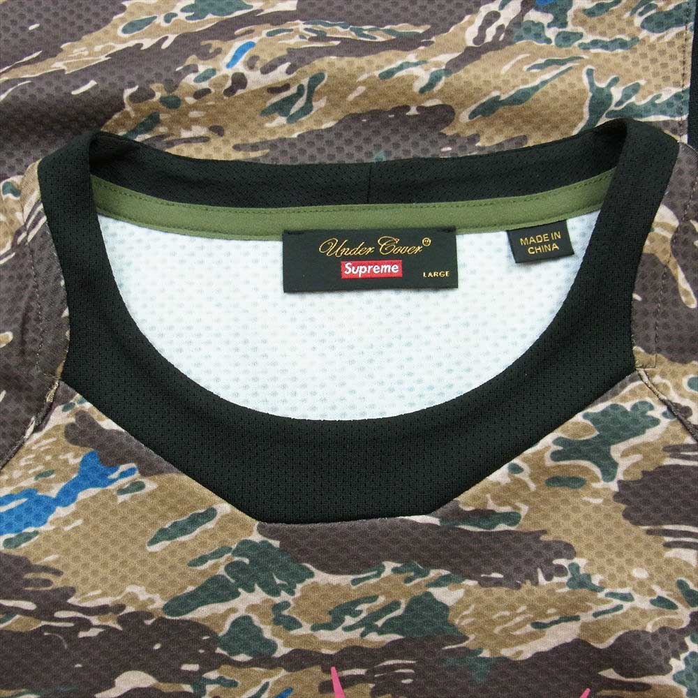 Supreme シュプリーム 23SS × UNDERCOVER アンダーカバー Moto Jersey Top ジャージ ロンT ロングスリーブ L【極上美品】【中古】