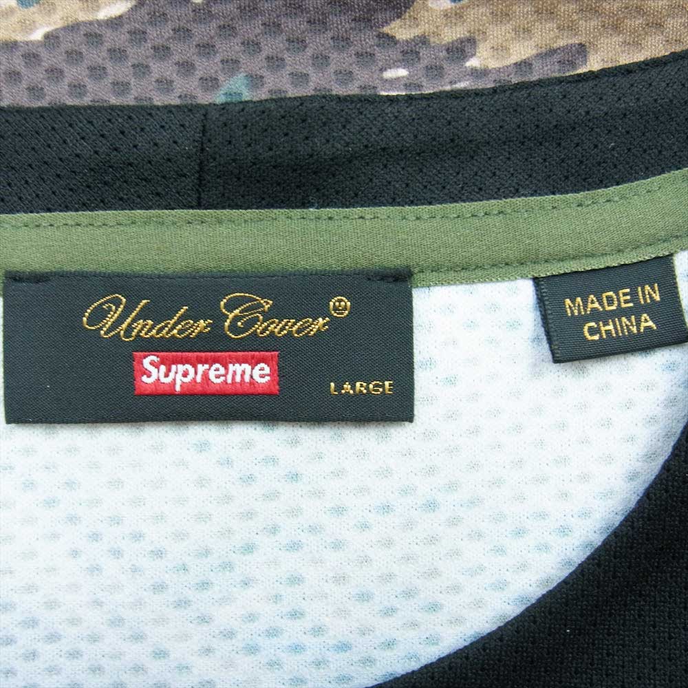 Supreme シュプリーム 23SS × UNDERCOVER アンダーカバー Moto Jersey Top ジャージ ロンT ロングスリーブ L【極上美品】【中古】