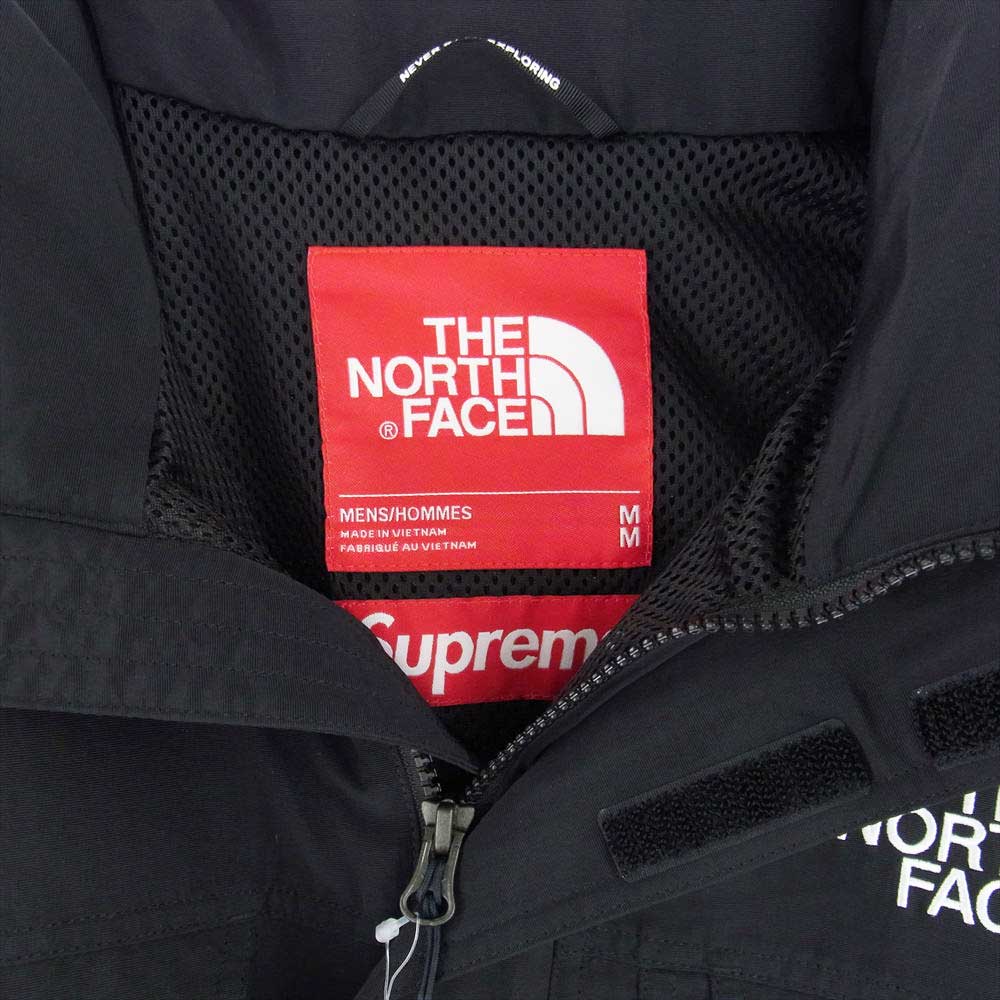 Supreme シュプリーム 22SS NP02205I ×  THE NORTH FACE  ザ ノース フェイス Trekking Convertible Jacket トレッキング ジャケット  ブラック系 M【極上美品】【中古】