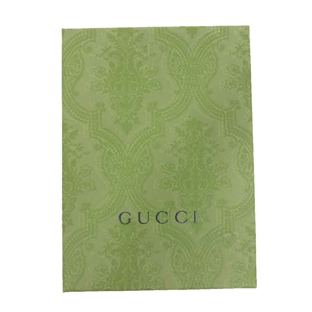 GUCCI グッチ 703568 3G001 × adidas アディダス ロゴ ストライプ シルク ネックボウ ツイリー ブラック系【中古】