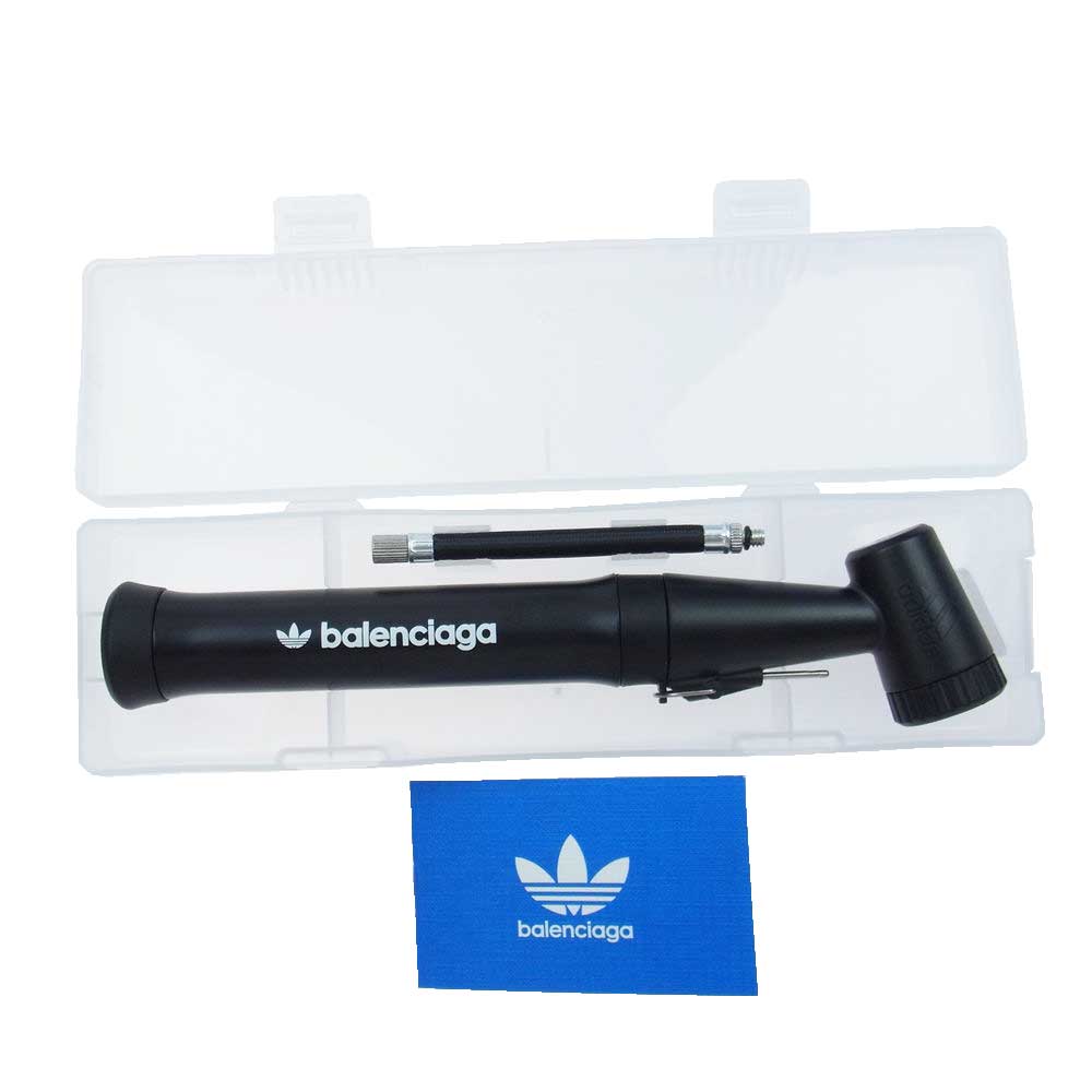 BALENCIAGA バレンシアガ 724729T01311000 × adidas アディダス FOOTBALL フットボール サッカーボール ブラック系【極上美品】【中古】
