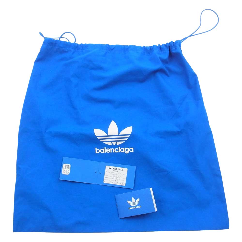BALENCIAGA バレンシアガ 721841210M41091 × adidas アディダス Beltpack レザー ベルト ウエスト ショルダー バッグ ブラック系【中古】