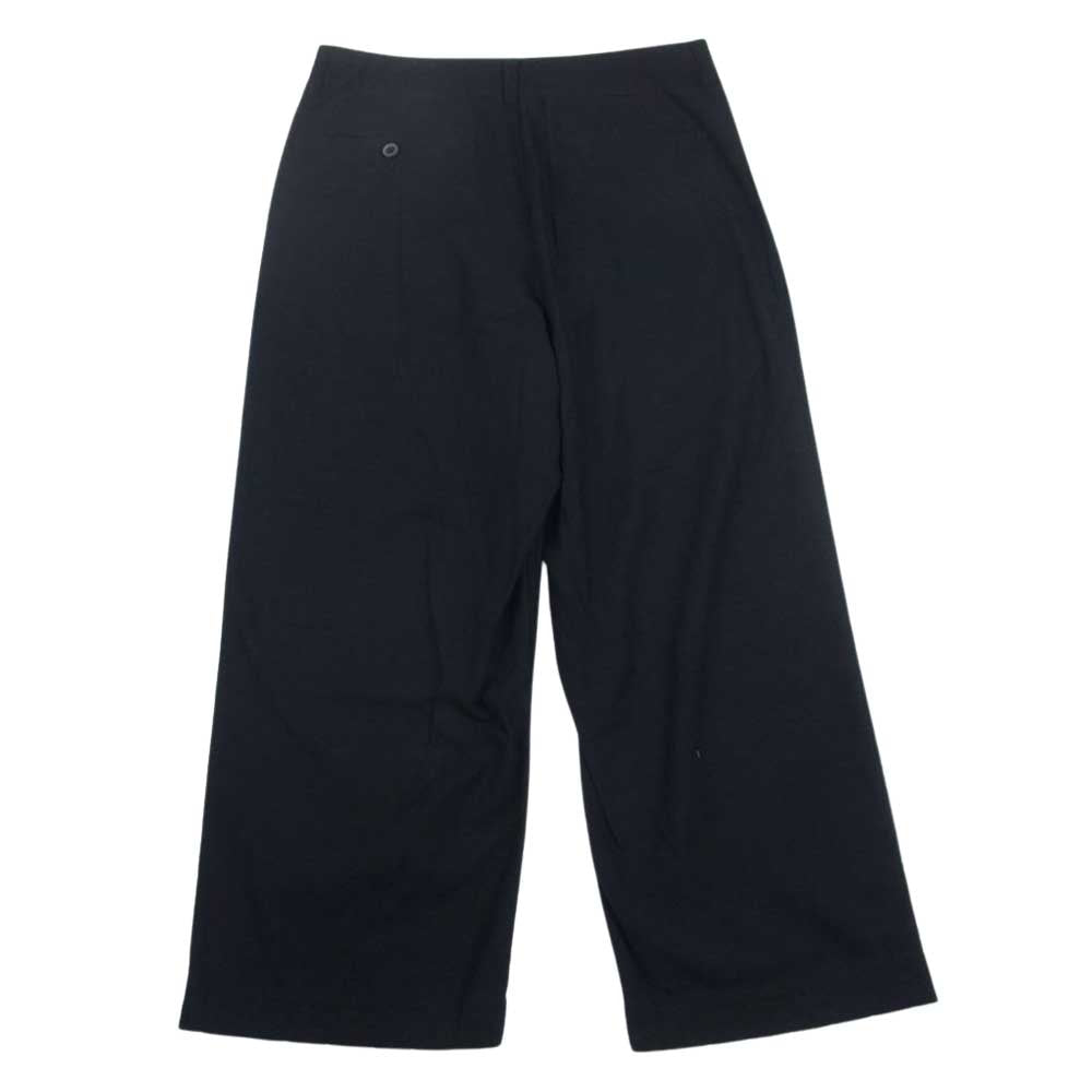 クオン 142PT010300 MOLESKIN Wide Trousers モールスキン ワイド トラウザーズ パンツ ブラック系 M【新古品】【未使用】【中古】