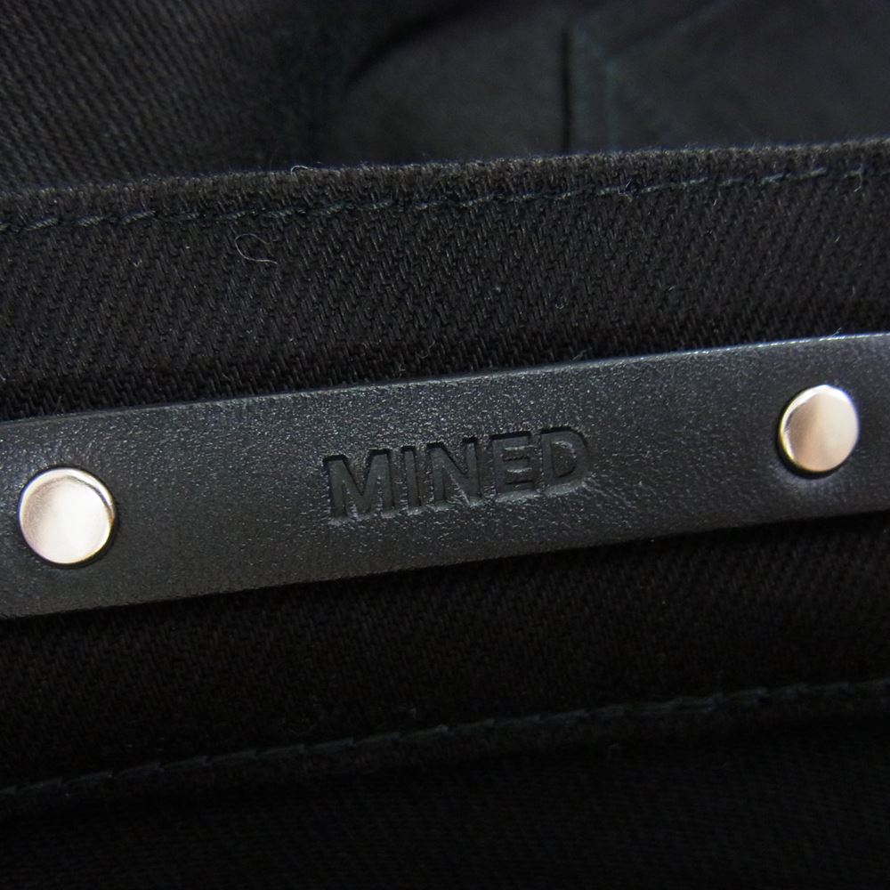 HYSTERIC GLAMOUR ヒステリックグラマー MND-HYS003-99-312 × MINEDENIM マインデニム F.Black STR 5pocket OWS パンツ ブラック系 31【新古品】【未使用】【中古】