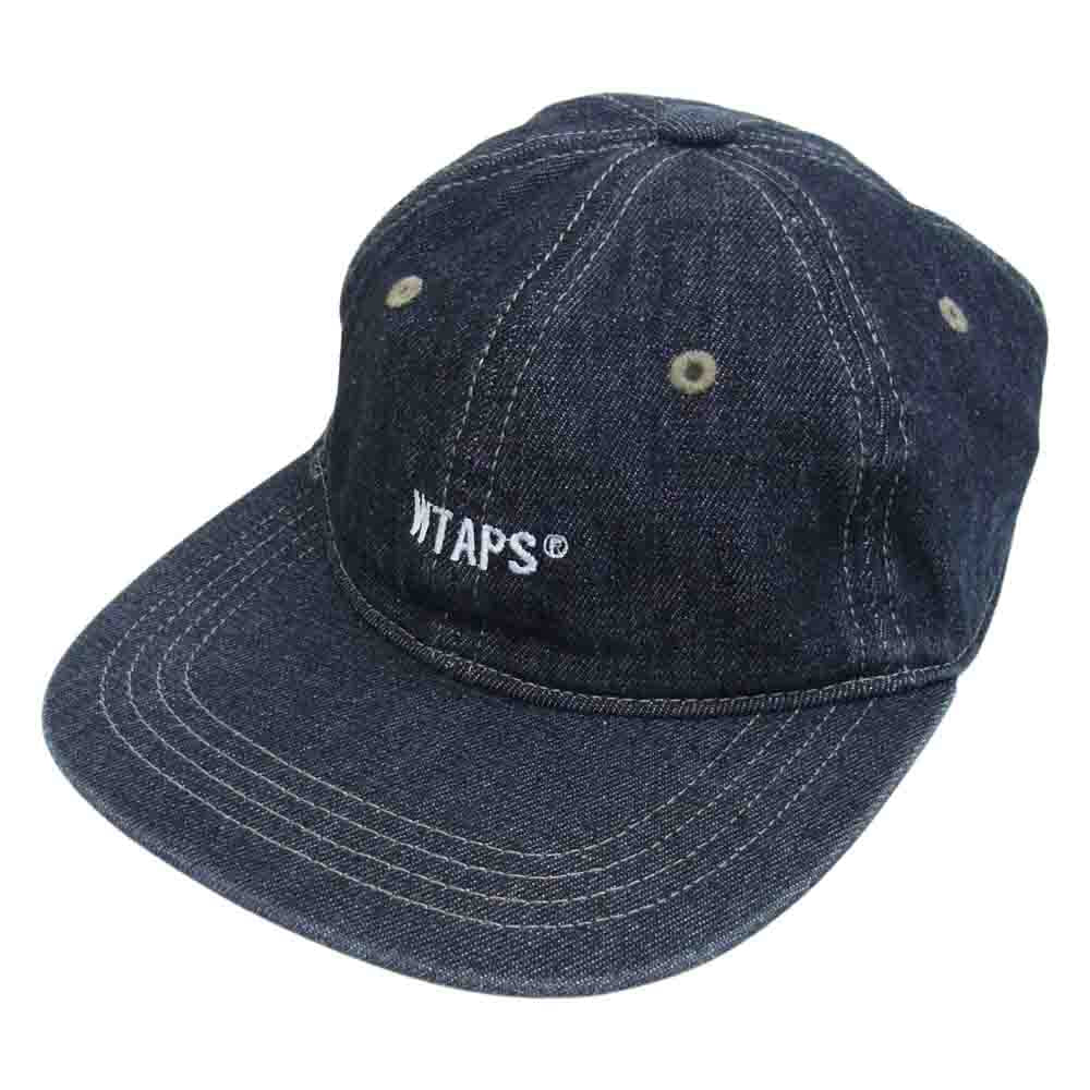 WTAPS ダブルタップス 19AW 192MYDT-HT01 T-6H 02 CAP. COTTON. DENIM デニム キャップ ブラック系 00【中古】
