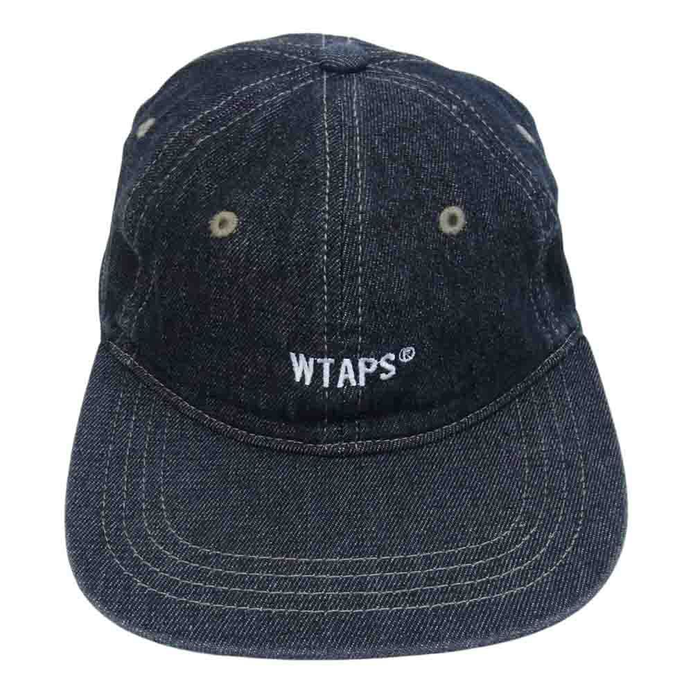 WTAPS ダブルタップス 19AW 192MYDT-HT01 T-6H 02 CAP. COTTON. DENIM デニム キャップ ブラック系 00【中古】