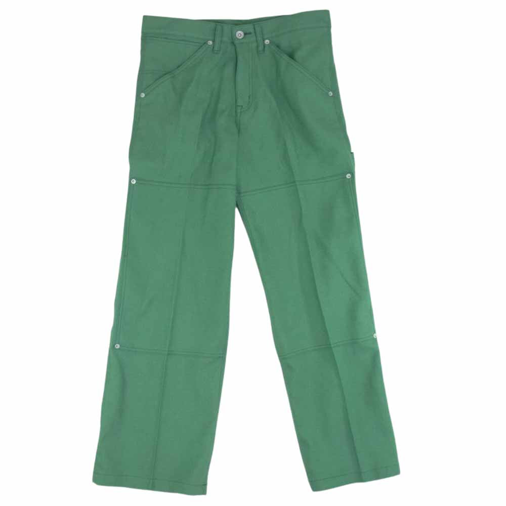 ダイリク 22SS 22SS P-7 Painter Flasher Pressed Pants ペインター スタプレ パンツ グリーン系 M【中古】