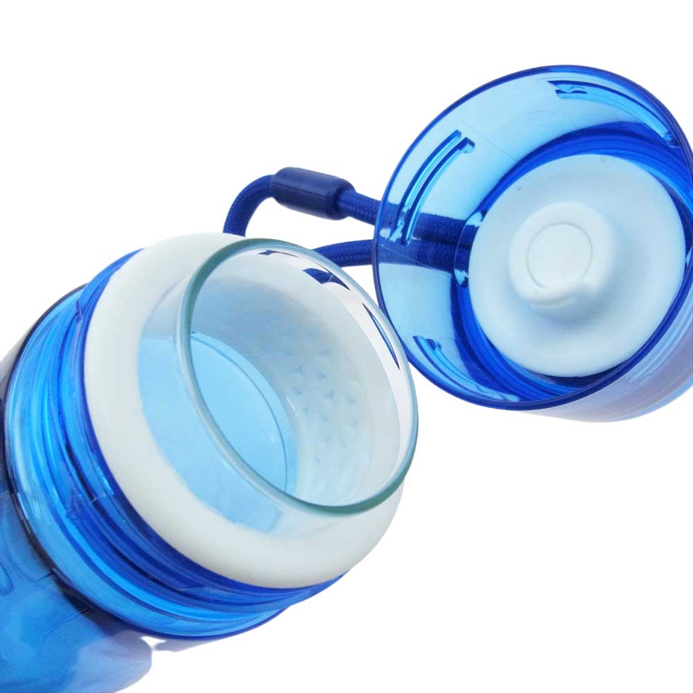 Supreme シュプリーム 21SS × Zoku Glass Core 16 oz. Bottle ゾク グラスコア プロテクト ウォーターボトル 水筒 ブルー系【中古】