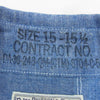 Buzz Rickson's バズリクソンズ BR25995 BLUE CHAMBRAY WORK SHIRT ブルーシャンブレー ワーク シャツ 長袖 ブルー系 15 15 1/2【中古】