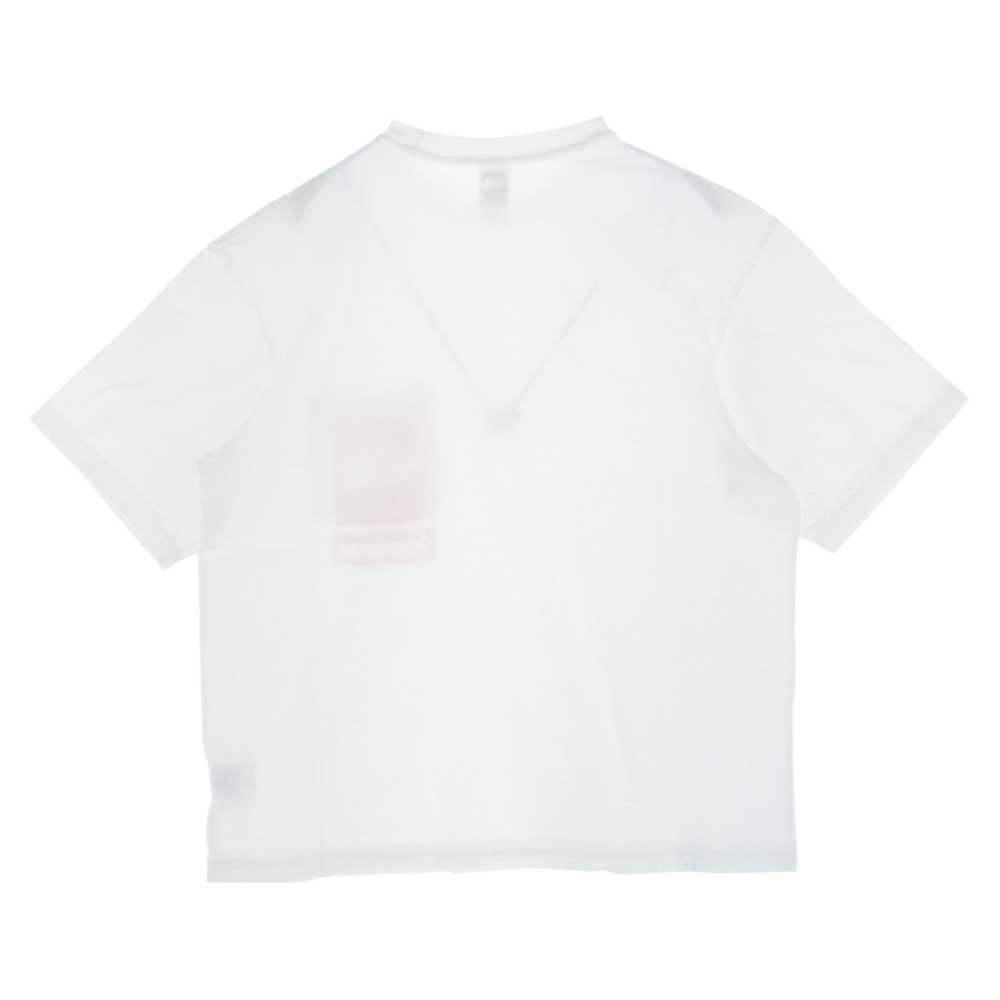 Supreme シュプリーム 23SS  × THE NORTH FACE Printed Pocket Tee ロゴプリントポケット 半袖 Tシャツ ホワイト系 S【新古品】【未使用】【中古】