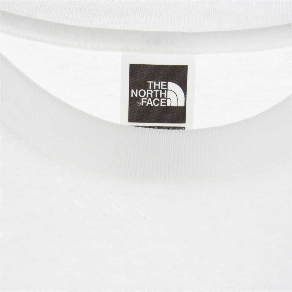 Supreme シュプリーム 23SS  × THE NORTH FACE Printed Pocket Tee ロゴプリントポケット 半袖 Tシャツ ホワイト系 S【新古品】【未使用】【中古】