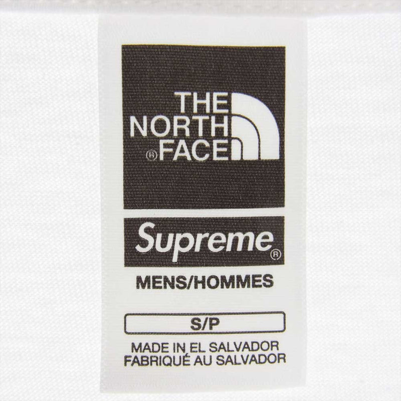 Supreme シュプリーム 23SS × THE NORTH FACE Printed Pocket Tee ロゴ