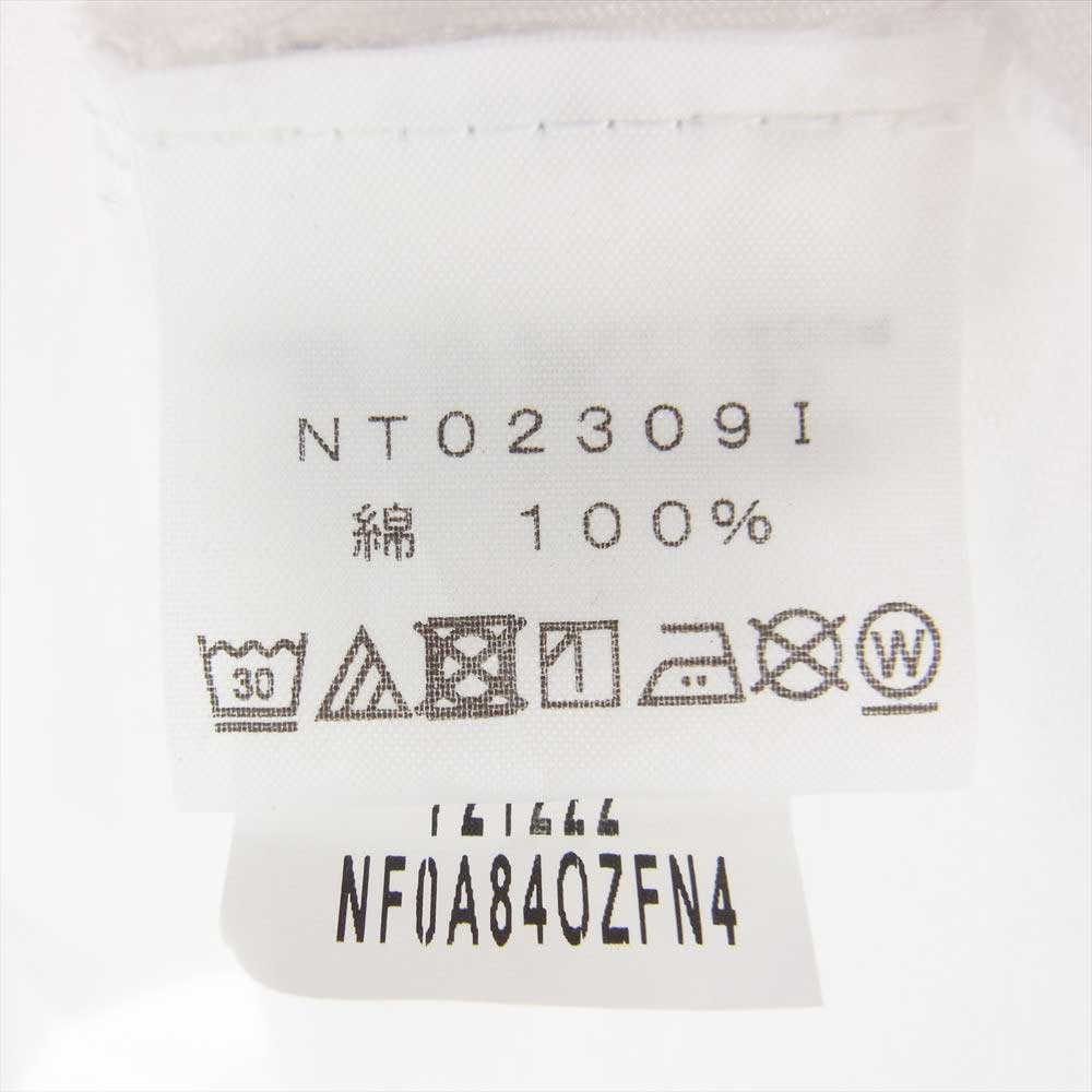 Supreme シュプリーム 23SS  × THE NORTH FACE Printed Pocket Tee ロゴプリントポケット 半袖 Tシャツ ホワイト系 S【新古品】【未使用】【中古】