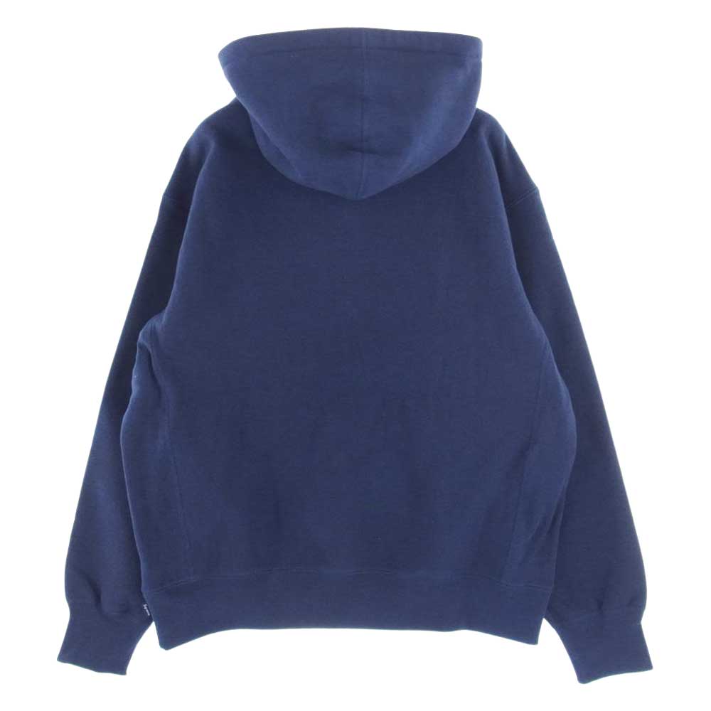 Supreme シュプリーム 22AW  Capital Hooded Sweatshirt キャピタル フーデッド スウェット シャツ パーカー ネイビー系 S【極上美品】【中古】