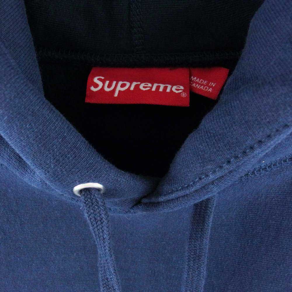 Supreme シュプリーム 22AW  Capital Hooded Sweatshirt キャピタル フーデッド スウェット シャツ パーカー ネイビー系 S【極上美品】【中古】