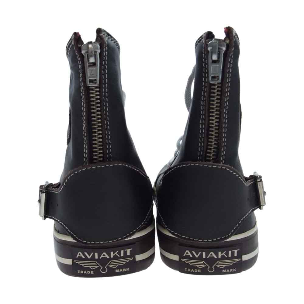 Lewis Leathers ルイスレザー LL54 Mechanic Sneakers メカニック スニーカー ハイカット ブラウン系 44【中古】