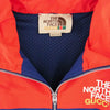 GUCCI グッチ × The North Face ノースフェイス エディション パープル レッド ロゴ ジップアップ フーディ レッド系 パープル系 M【極上美品】【中古】