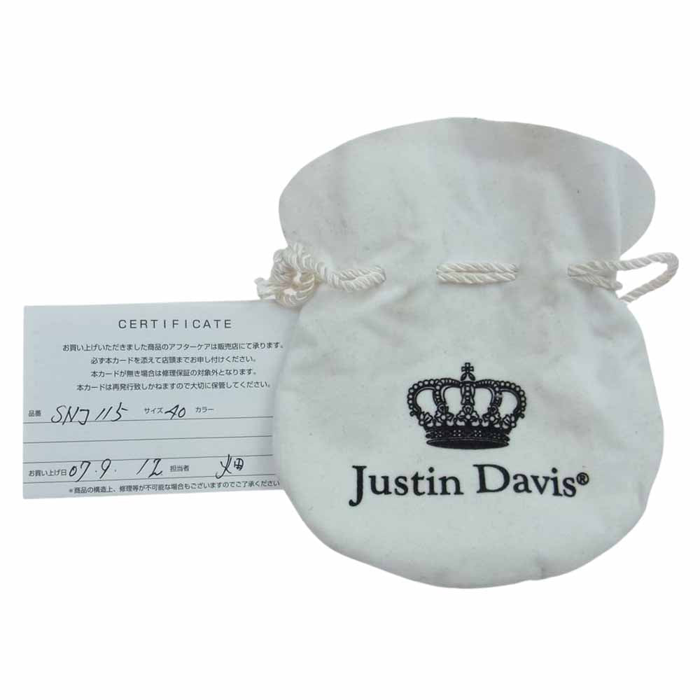 Justin Davis ジャスティンデイビス SNJ115 EMINEM エミネム オニキス ダイヤ シルバー ネックレス シルバー系【中古】