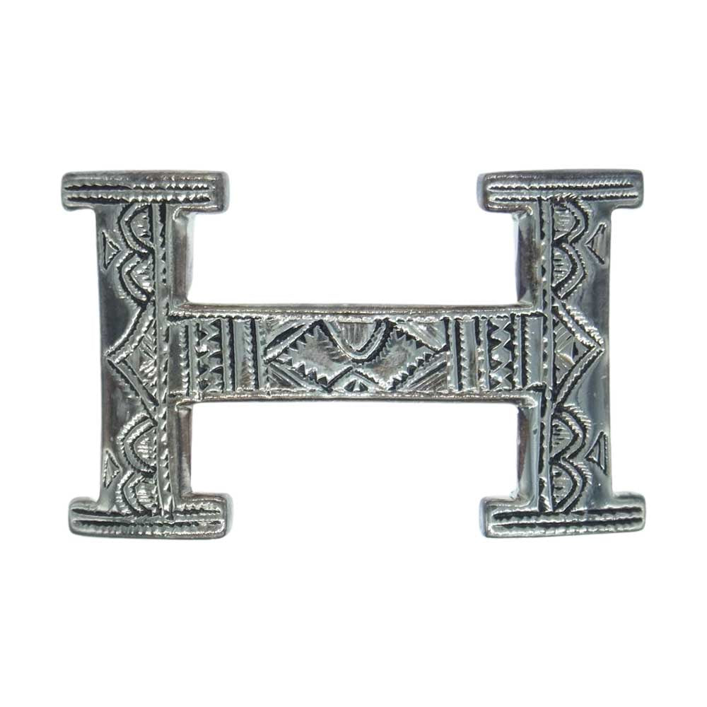 HERMES エルメス H トゥアレグ ベルト バックル Ag925 シルバー シルバー系【中古】