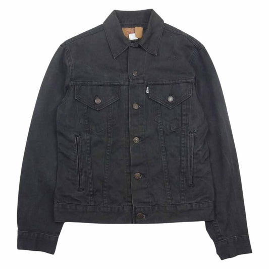 Levi's リーバイス 70506 1058  80s USA製 白タブ コットンツイル ジャケット ダークブラウン系 36【中古】