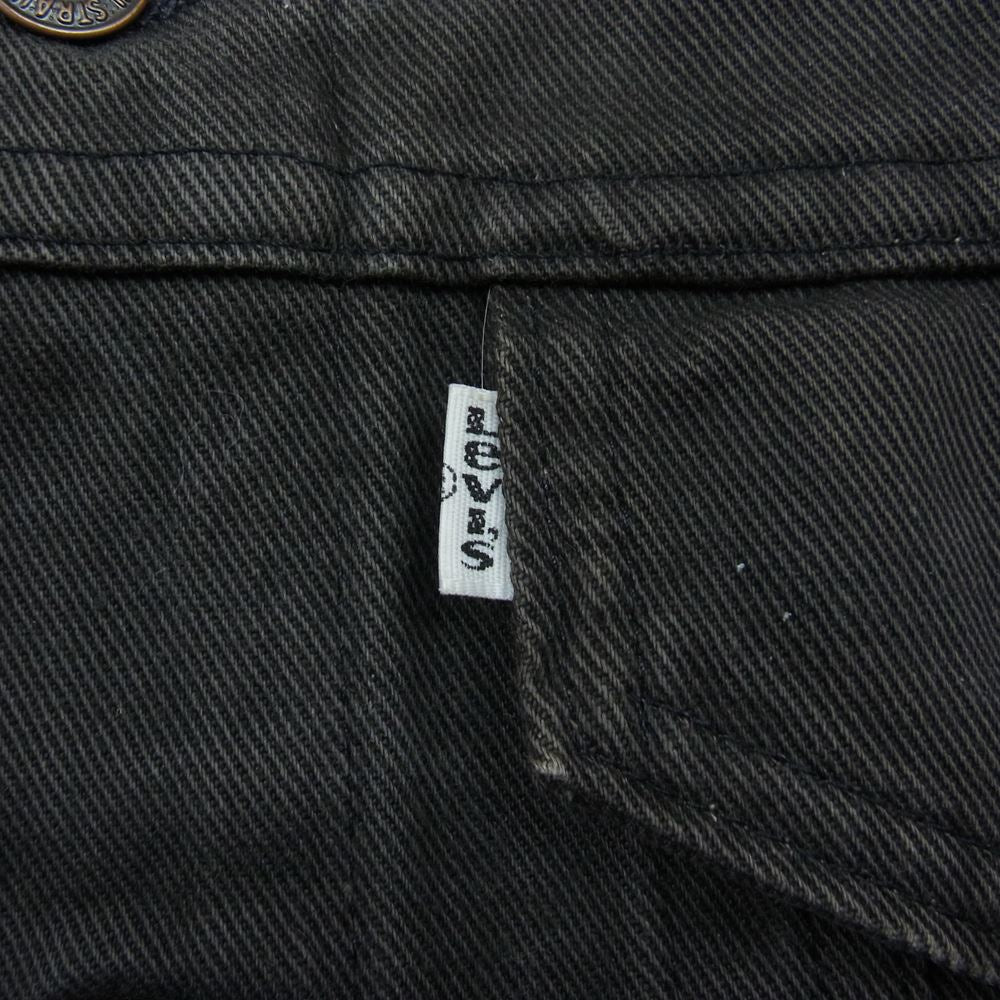 Levi's リーバイス 70506 1058  80s USA製 白タブ コットンツイル ジャケット ダークブラウン系 36【中古】