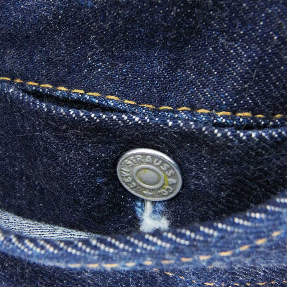 Levi's リーバイス 60s 70s 501bigE Sタイプ 刻印6 足長R Vステッチ 赤耳 デニムパンツ W28 L28【美品】【中古】