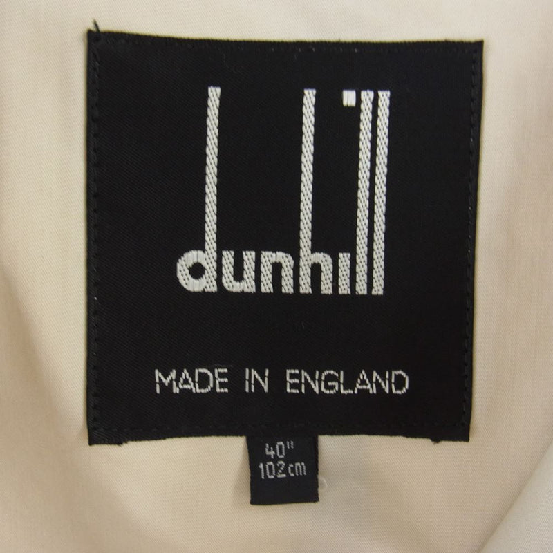 Dunhill ダンヒル 英国製 トレンチコート ベージュ系 40【中古】