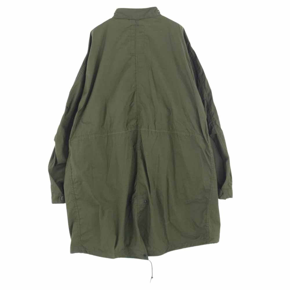 米軍 8415-00-782-3218 ヴィンテージ 80s M-65フィッシュテールコート モッズパーカ ライナー無 カーキ系【中古】