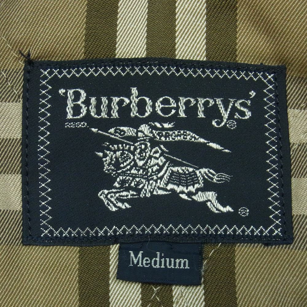 BURBERRY バーバリー チェック ライナー付き ブルゾン ジャケット ベージュ系 M【中古】