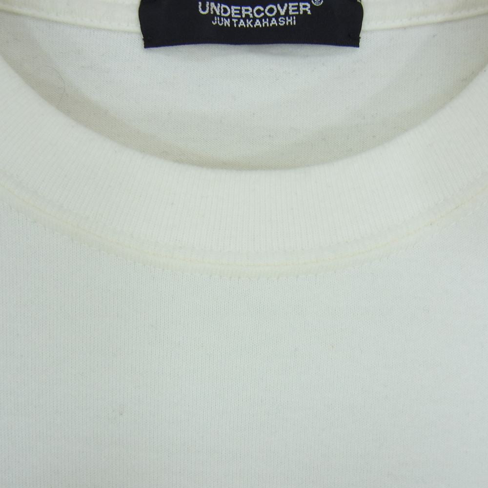 UNDERCOVER アンダーカバー 23SS  UC1C3816 PINK FLOID ピンクフロイド S/S TEE  グラフィック コットン 半袖 Tシャツ ホワイト系 3【中古】