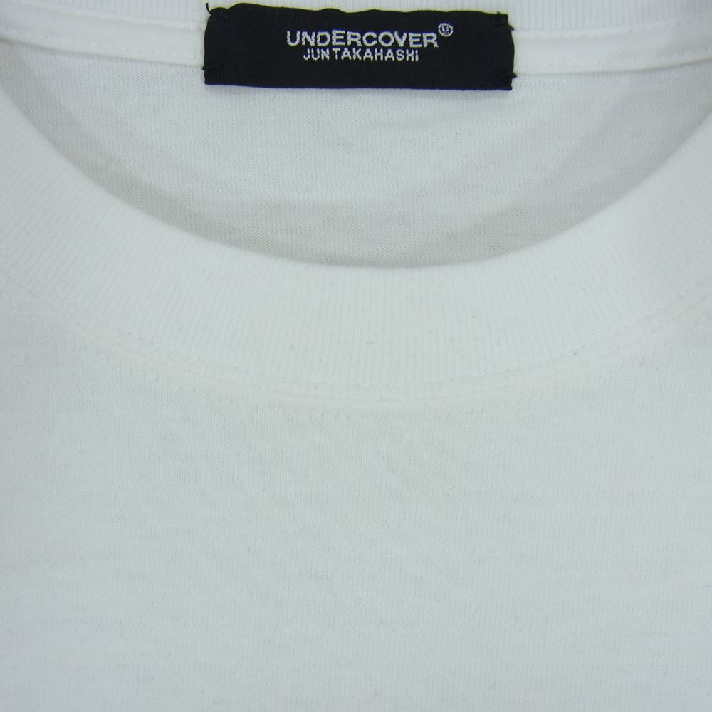 UNDERCOVER アンダーカバー 22AW UC2B9819-1  Netflix Stranger Things Hellfire Club クルーネック 長袖 TEE Tシャツ ホワイト系 4【新古品】【未使用】【中古】