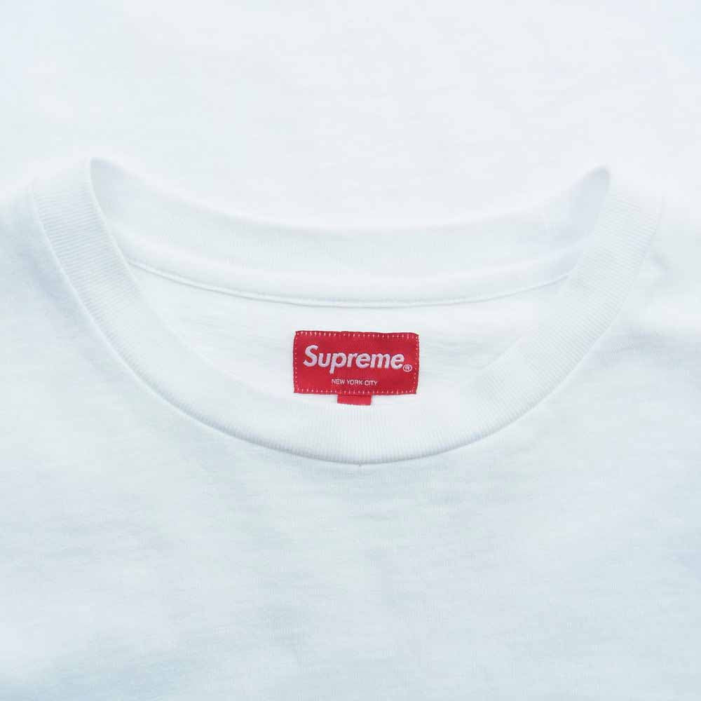 Supreme シュプリーム 21SS s/s pocket tee ポケット Tシャツ ホワイト系 M【中古】