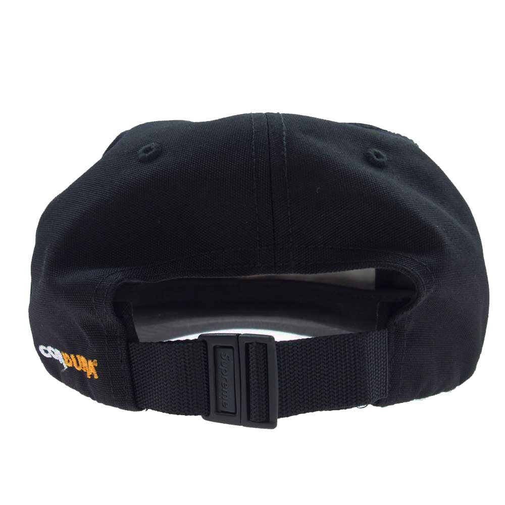 Supreme シュプリーム 20AW cordura small box 6-panel コーデュラ スモール ボックス ロゴ キャップ ブラック系【極上美品】【中古】