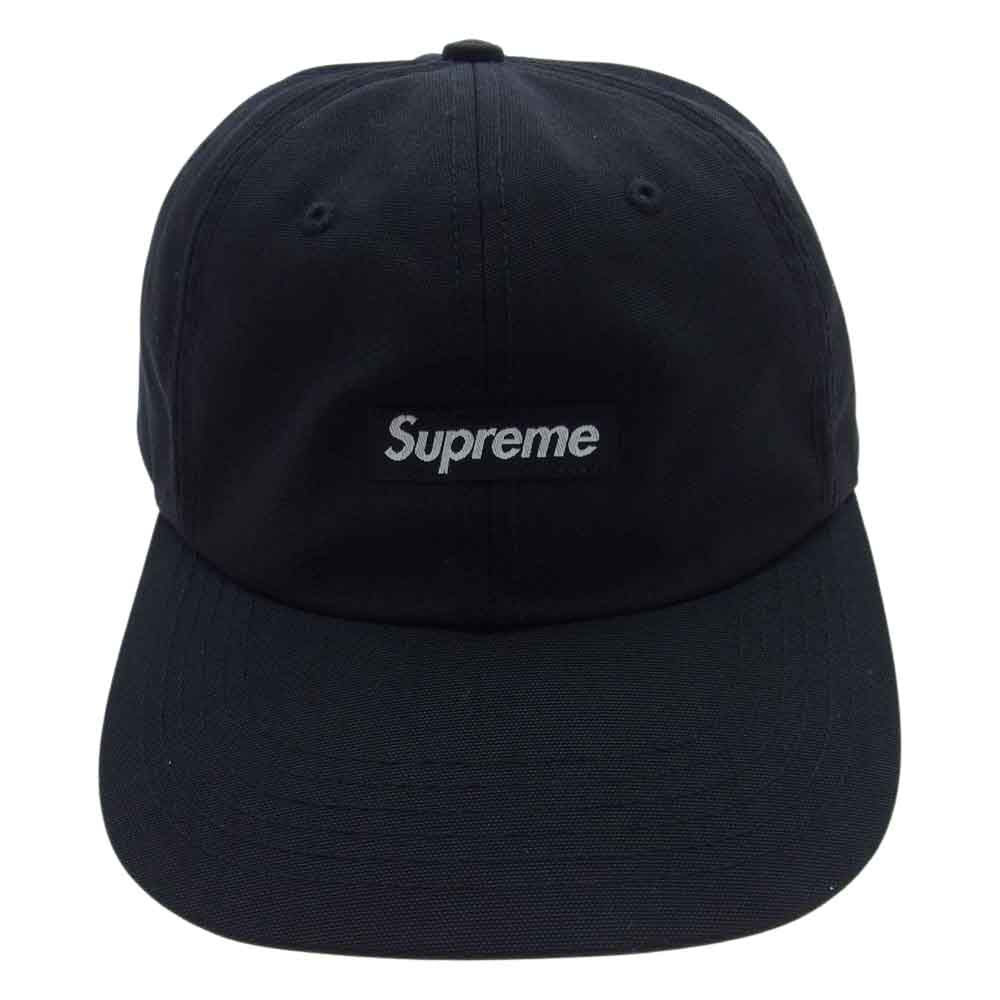 Supreme シュプリーム 20AW cordura small box 6-panel コーデュラ スモール ボックス ロゴ キャップ ブラック系【極上美品】【中古】