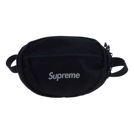 Supreme シュプリーム 18AW Waist Bag ウエスト バッグ ブラック系【極上美品】【中古】