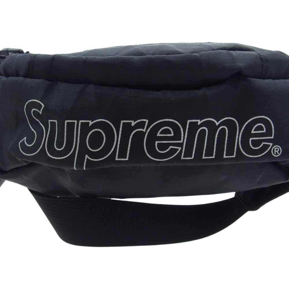Supreme シュプリーム 18AW Waist Bag ウエスト バッグ ブラック系【極上美品】【中古】