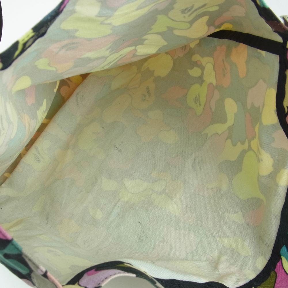 A BATHING APE アベイシングエイプ マルチカモ トート バッグ multi camo tote bag コットン 日本製 マルチカラー系【中古】