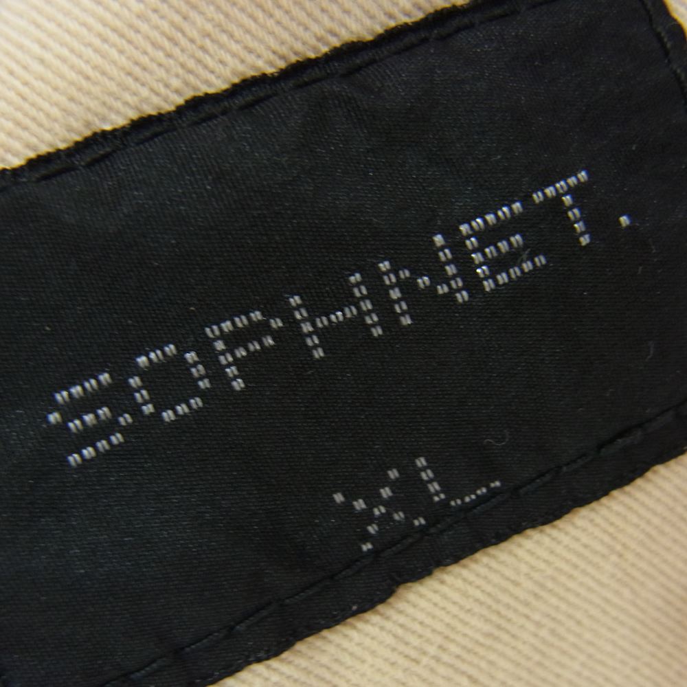 SOPHNET. ソフネット SOPH-67068 ペンキ加工 12oz デニム パンツ インディゴブルー系 XL【中古】