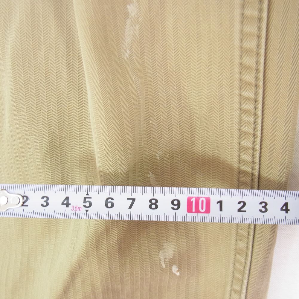 SOPHNET. ソフネット SOPH-89069 ヘリンボーン カーゴ パンツ ベージュ系 L【中古】