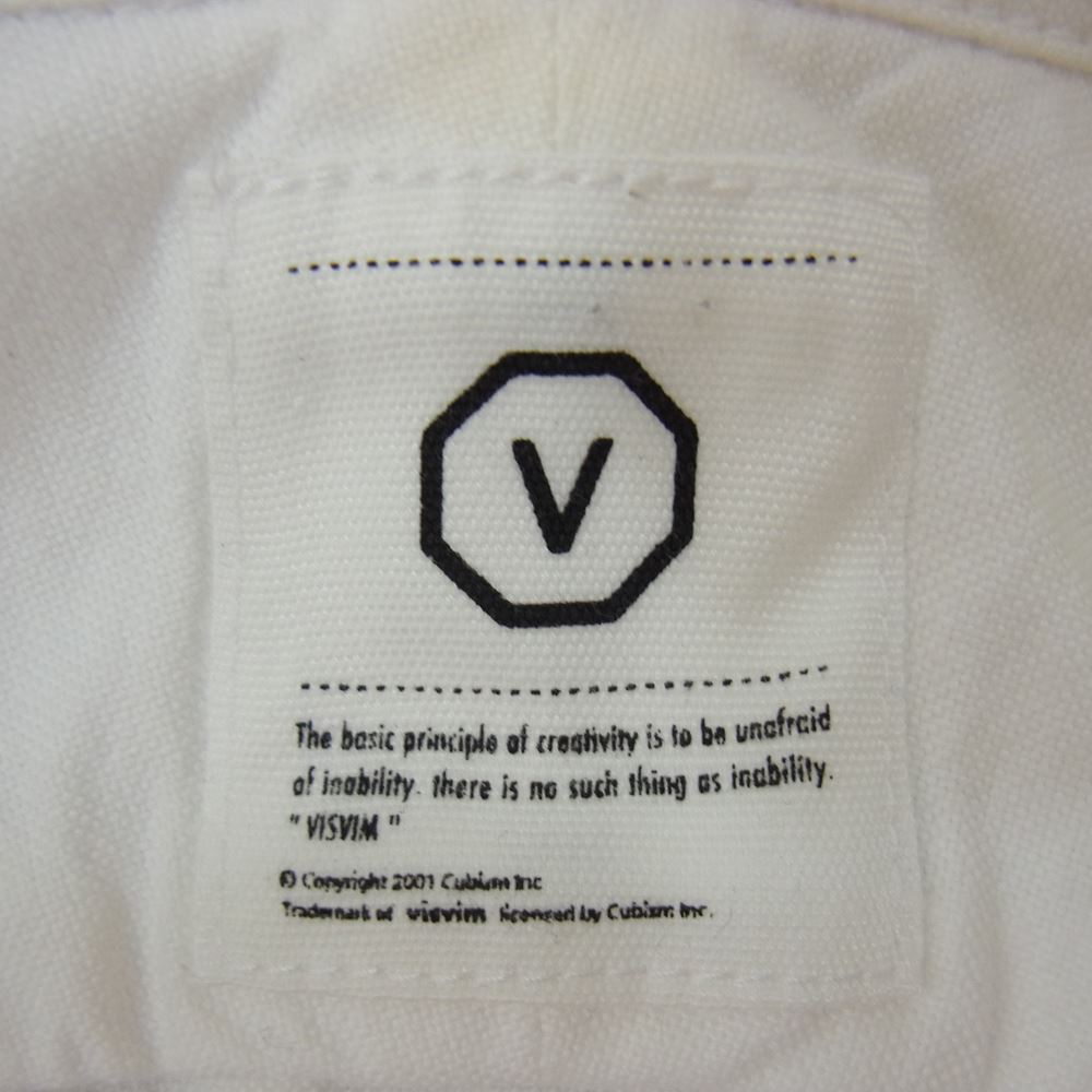 VISVIM ビズビム サイドチマヨ 半袖 BD シャツ ホワイト系 S【中古】