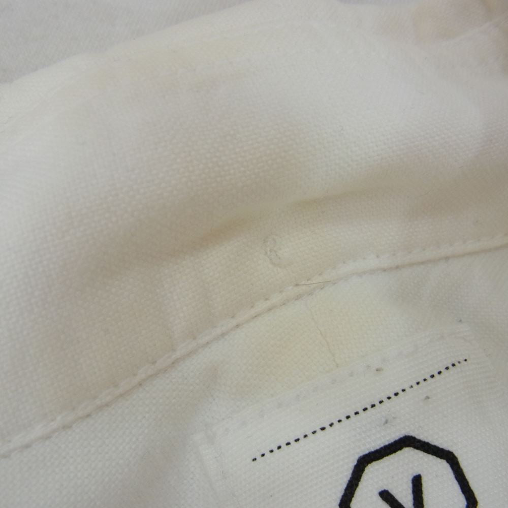 VISVIM ビズビム サイドチマヨ 半袖 BD シャツ ホワイト系 S【中古】
